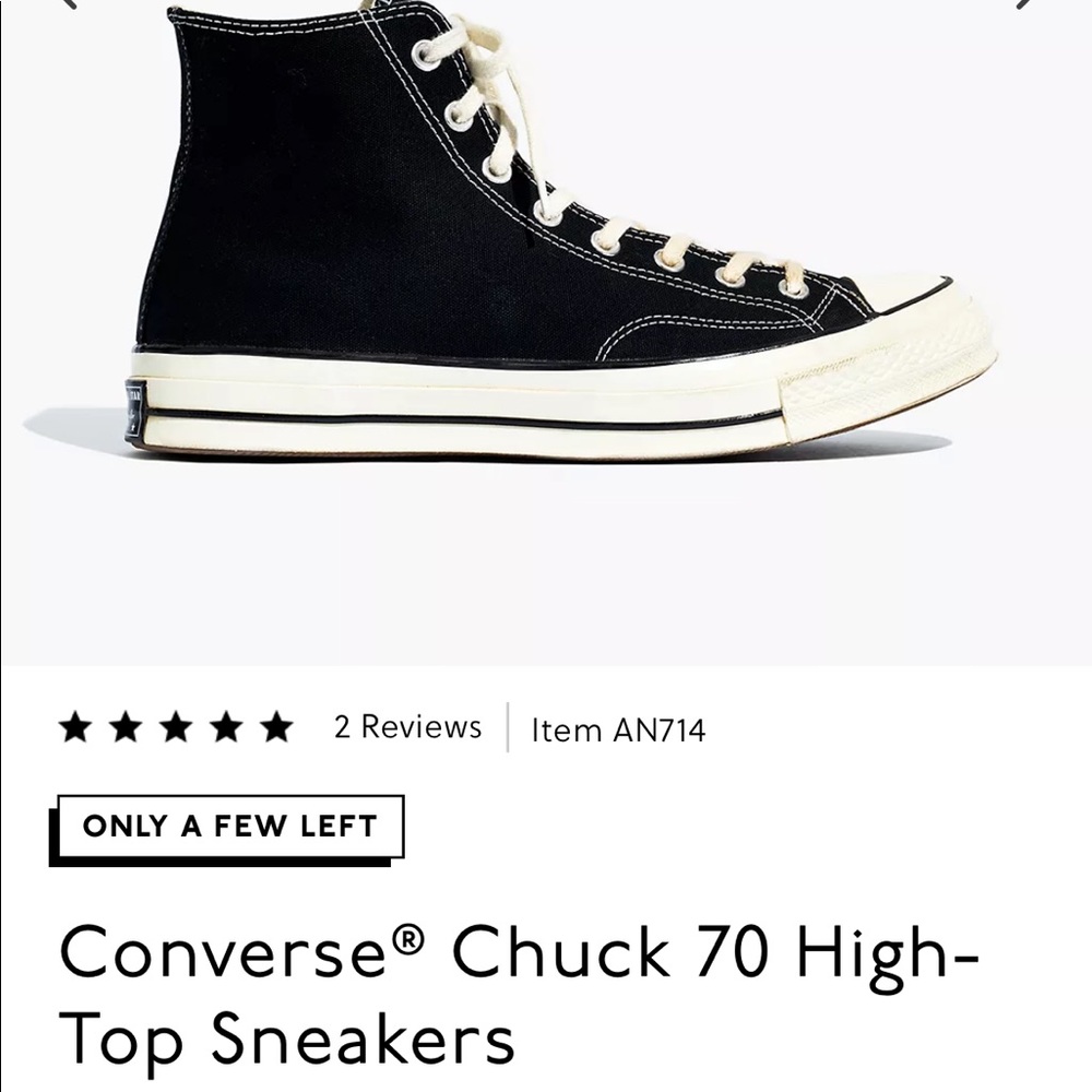 Converse high top 70s